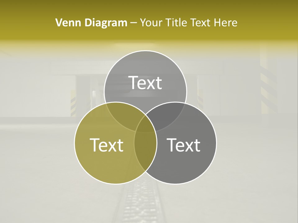 Underground Beton Floor PowerPoint Template