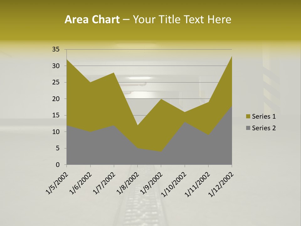 Underground Beton Floor PowerPoint Template