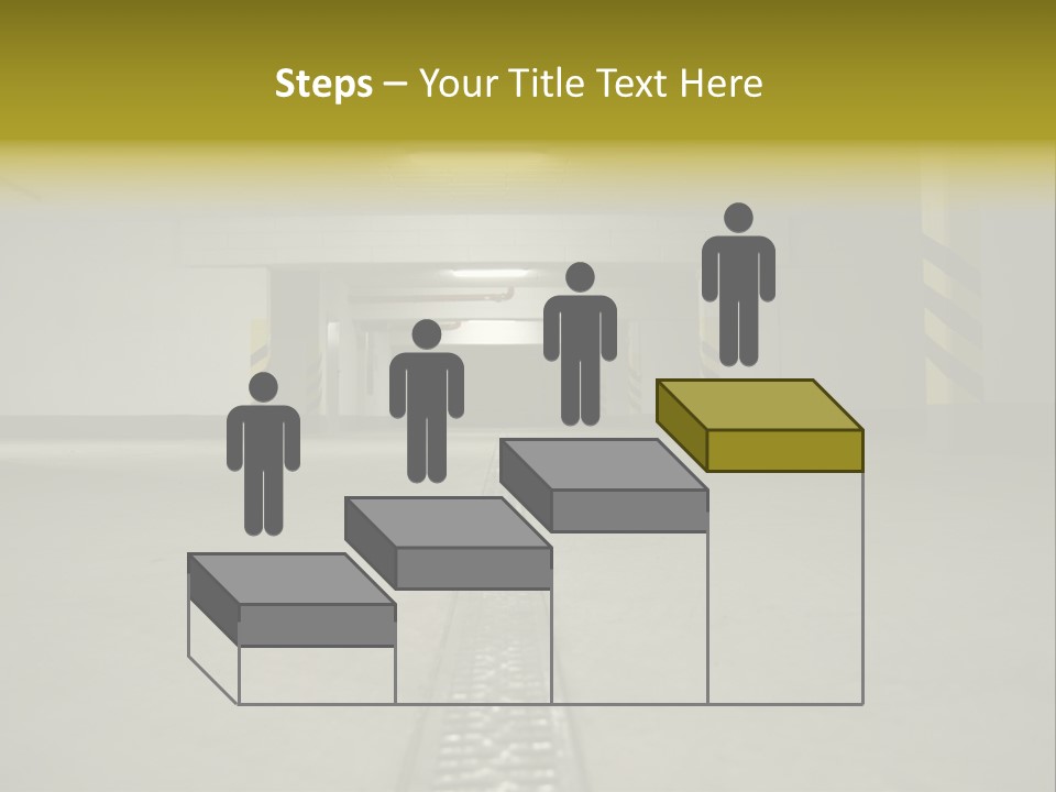 Underground Beton Floor PowerPoint Template