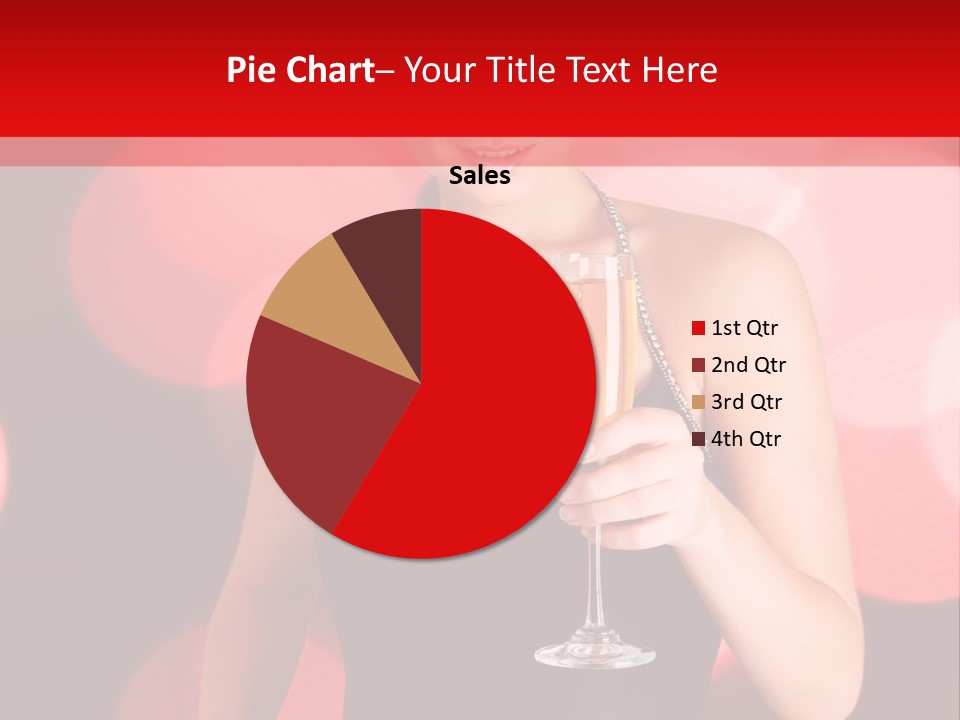 Human Young Sensual PowerPoint Template