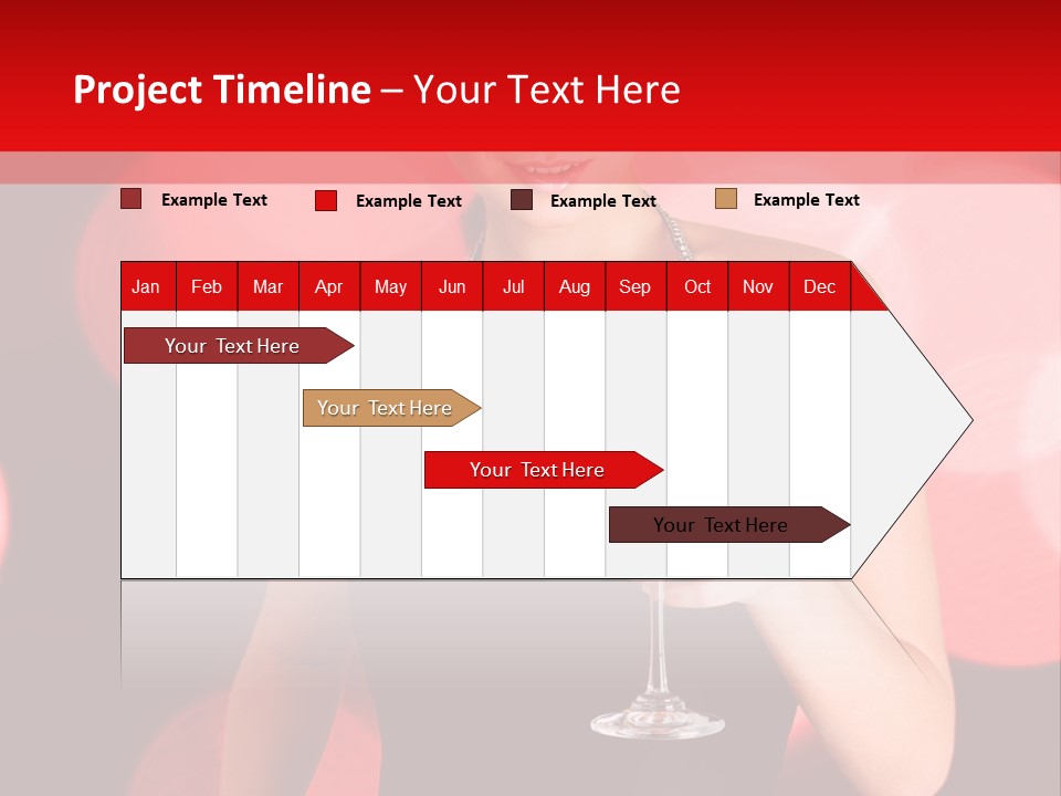 Human Young Sensual PowerPoint Template
