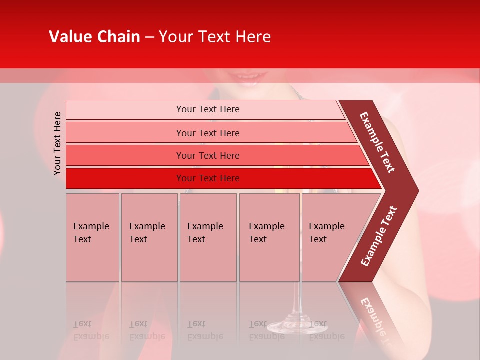 Human Young Sensual PowerPoint Template