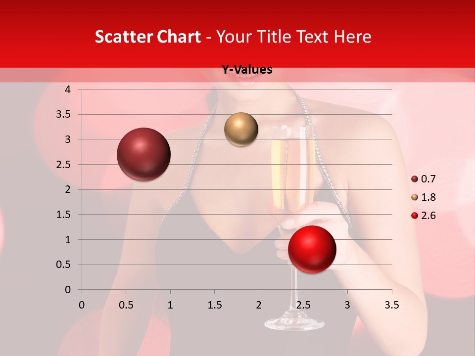 Human Young Sensual PowerPoint Template