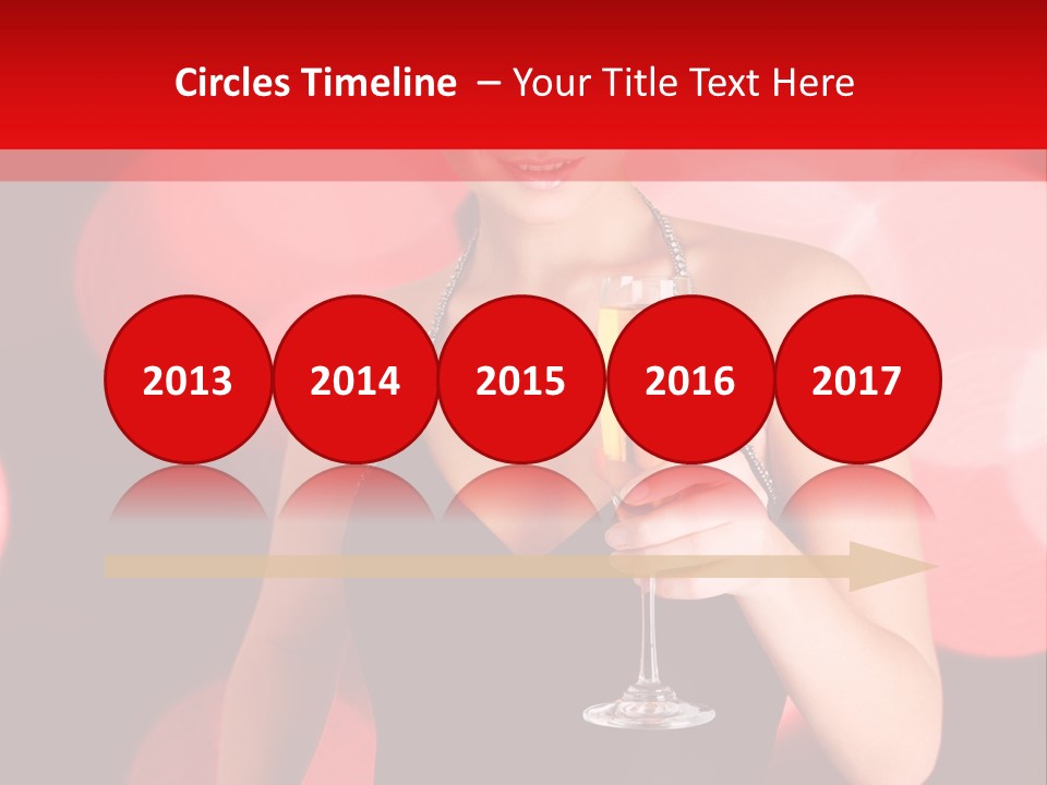 Human Young Sensual PowerPoint Template