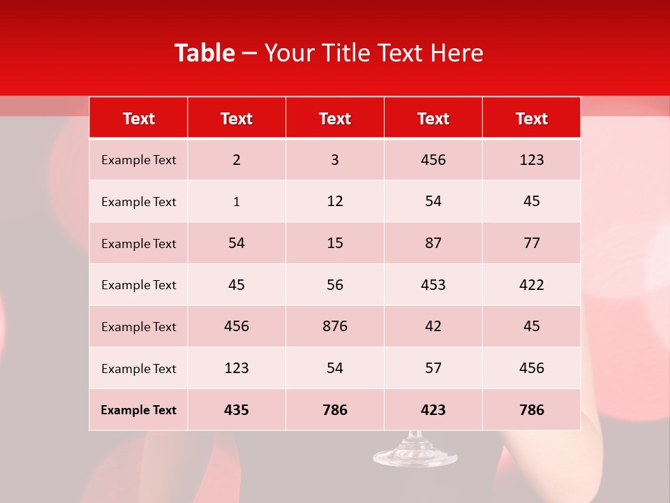 Human Young Sensual PowerPoint Template