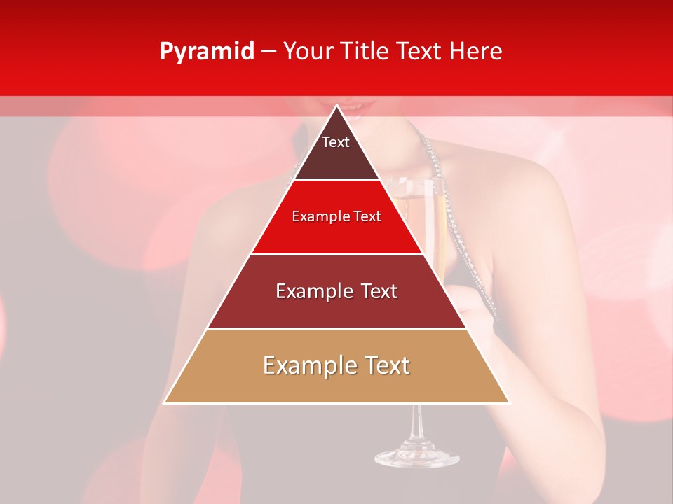 Human Young Sensual PowerPoint Template