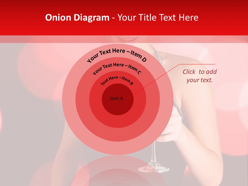 Human Young Sensual PowerPoint Template