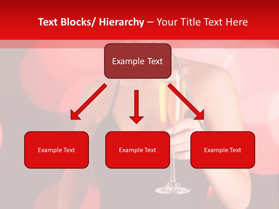 Human Young Sensual PowerPoint Template