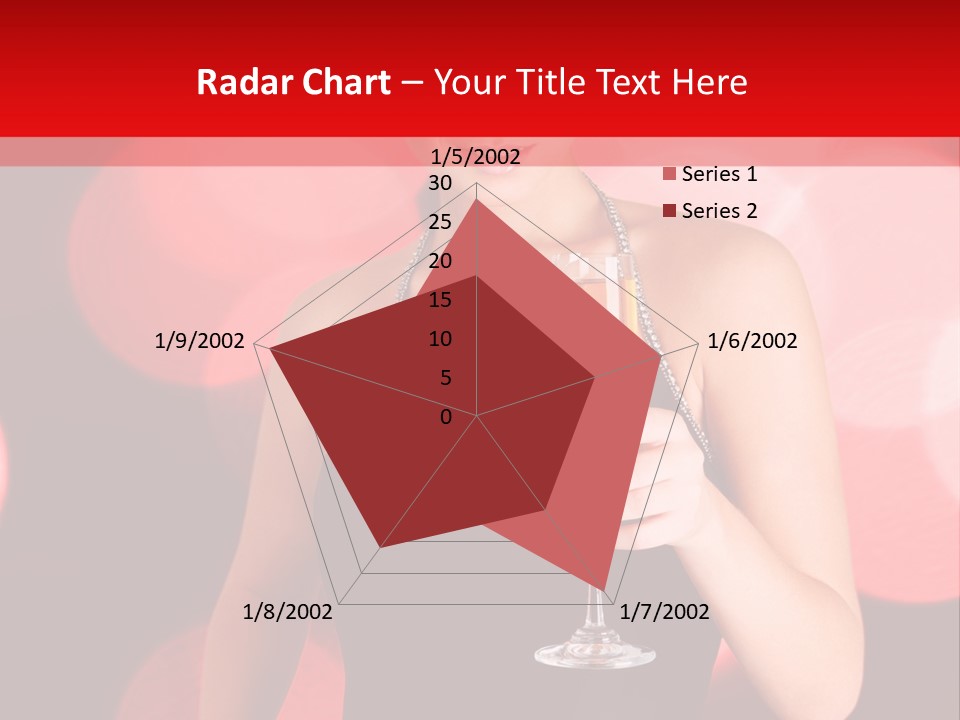 Human Young Sensual PowerPoint Template