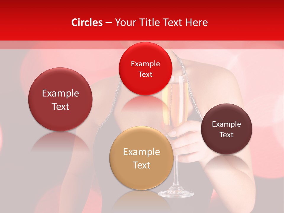 Human Young Sensual PowerPoint Template