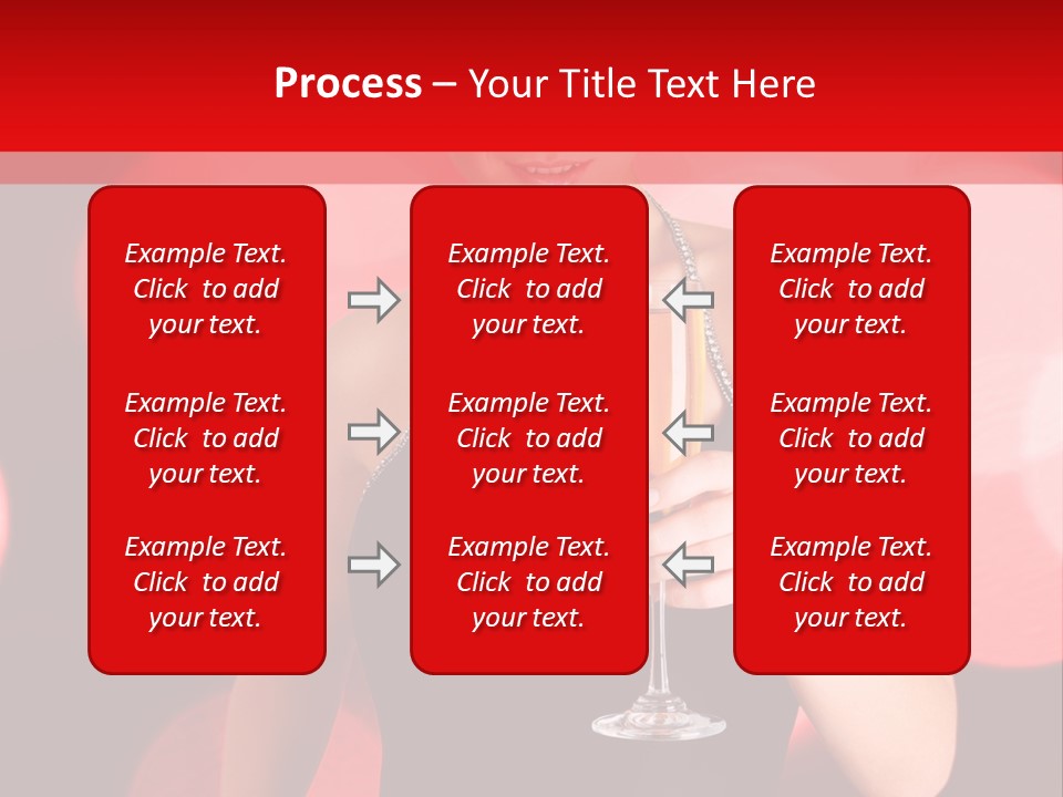 Human Young Sensual PowerPoint Template