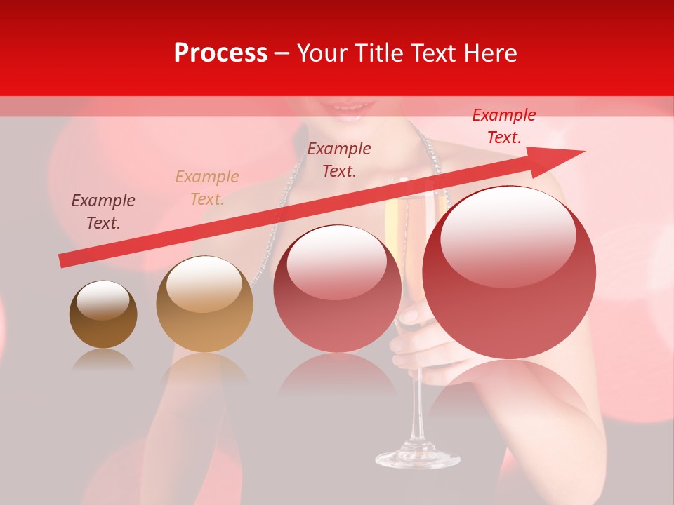 Human Young Sensual PowerPoint Template