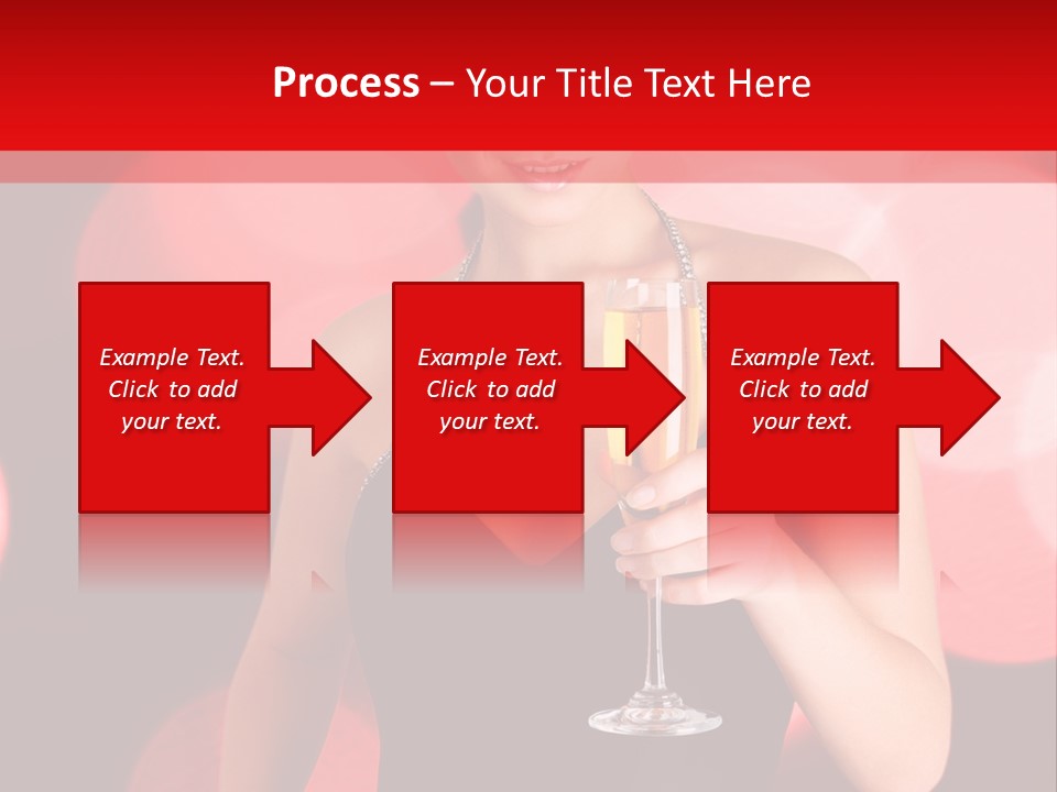 Human Young Sensual PowerPoint Template