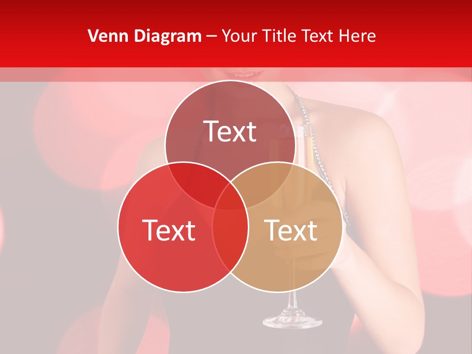 Human Young Sensual PowerPoint Template