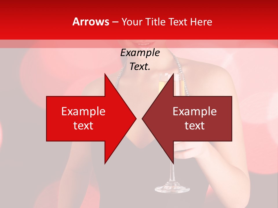 Human Young Sensual PowerPoint Template