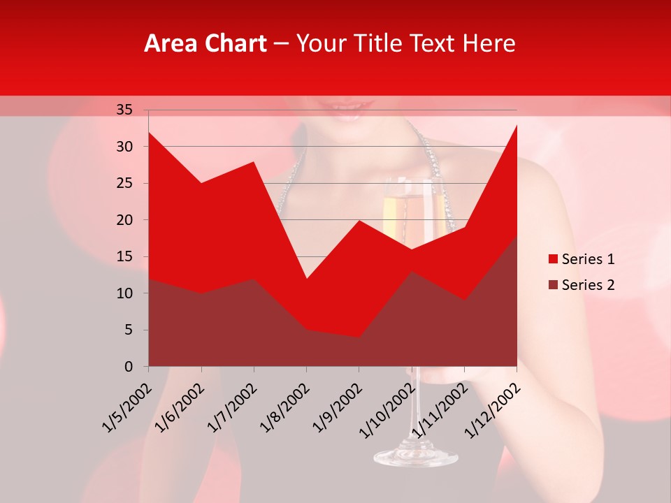 Human Young Sensual PowerPoint Template