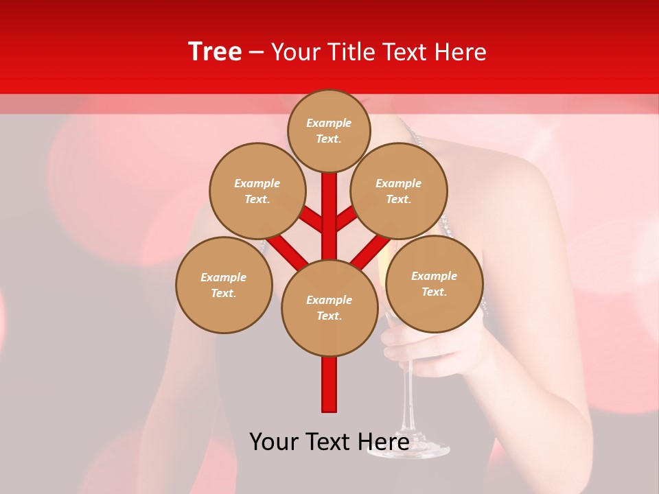 Human Young Sensual PowerPoint Template