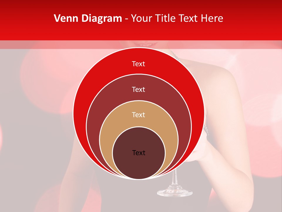 Human Young Sensual PowerPoint Template