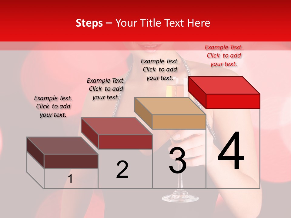 Human Young Sensual PowerPoint Template