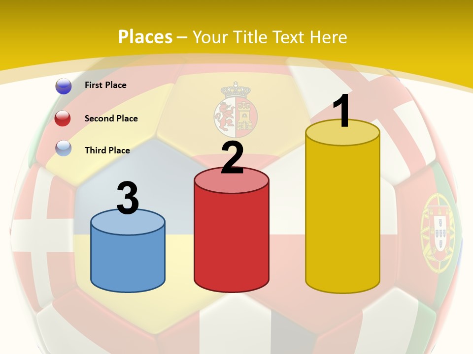 National England White Background PowerPoint Template