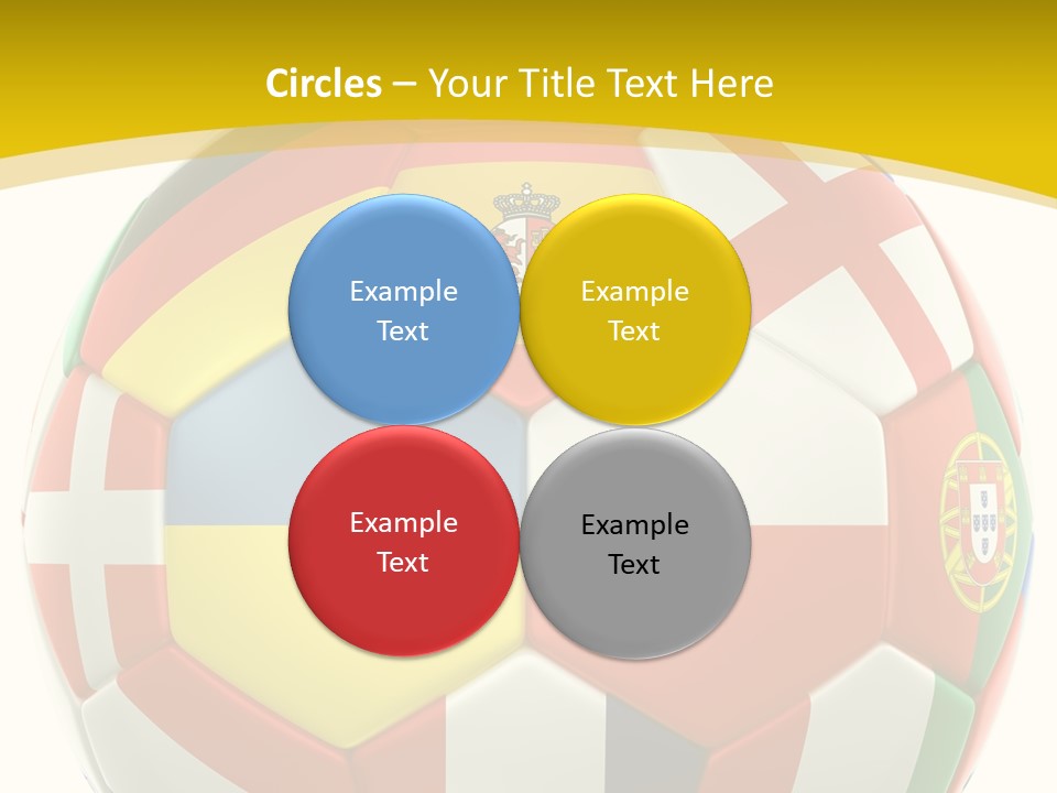 National England White Background PowerPoint Template