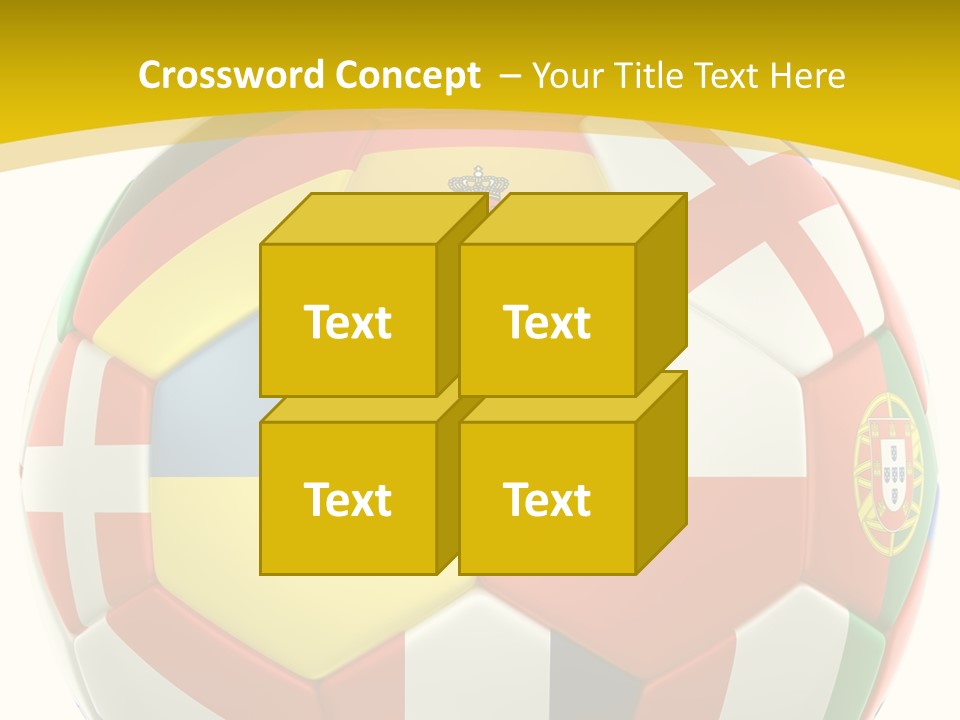 National England White Background PowerPoint Template