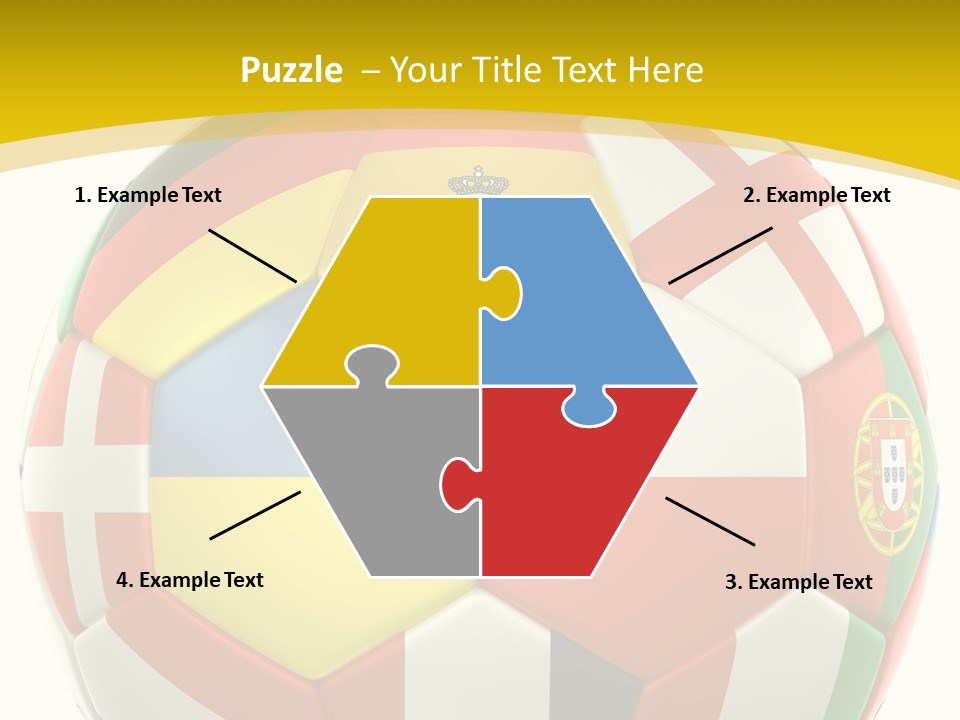 National England White Background PowerPoint Template