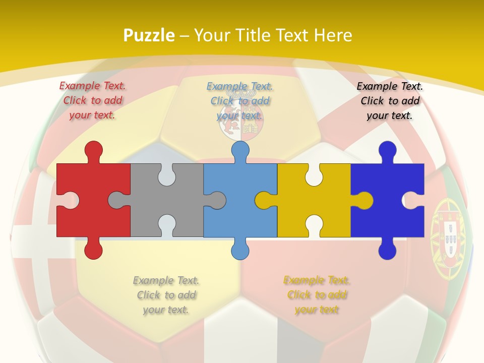 National England White Background PowerPoint Template