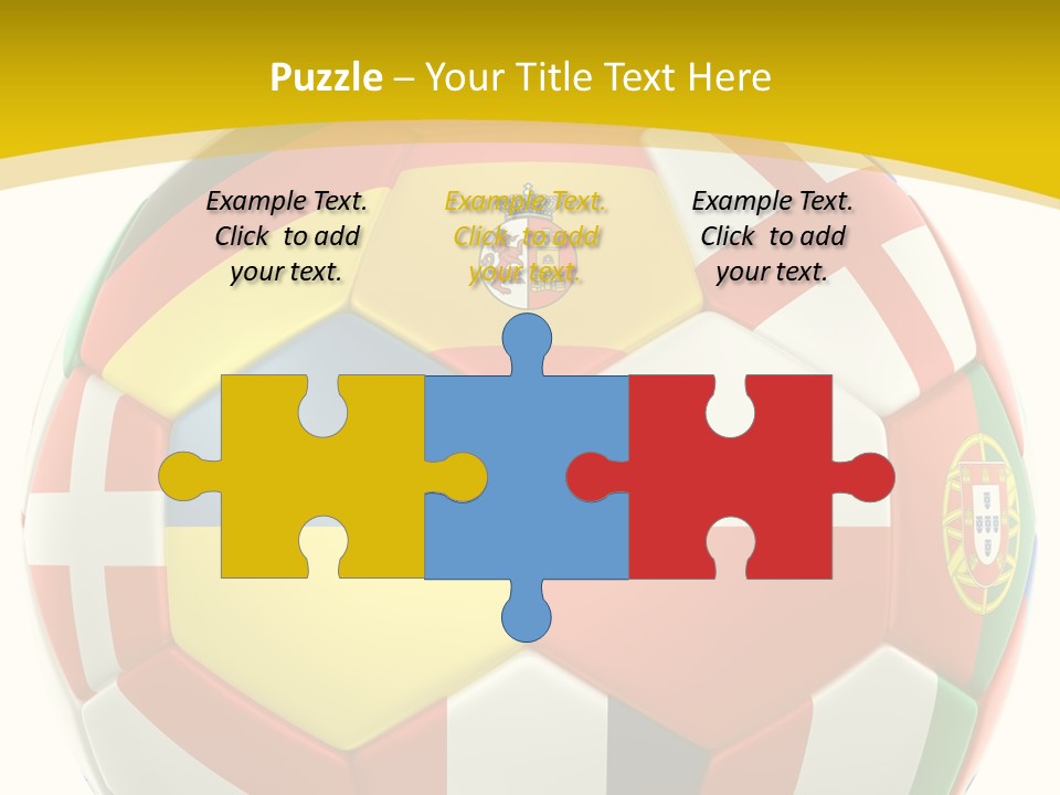 National England White Background PowerPoint Template