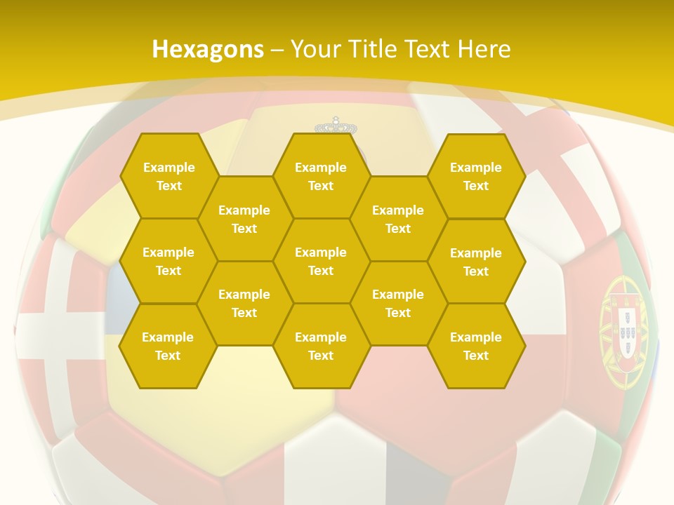 National England White Background PowerPoint Template