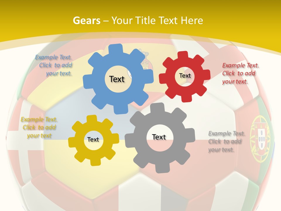 National England White Background PowerPoint Template