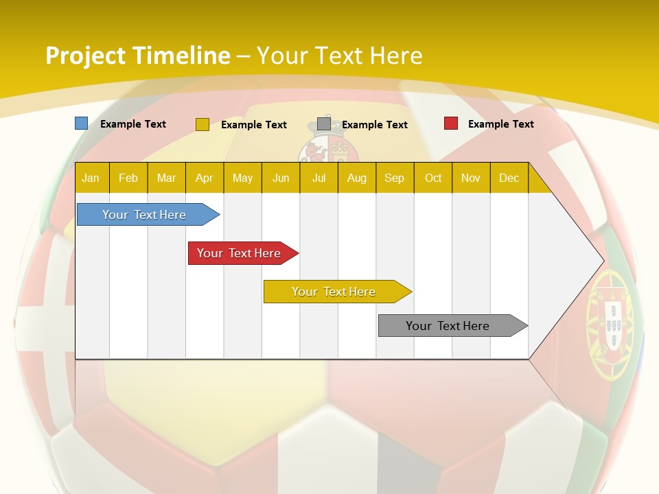 National England White Background PowerPoint Template