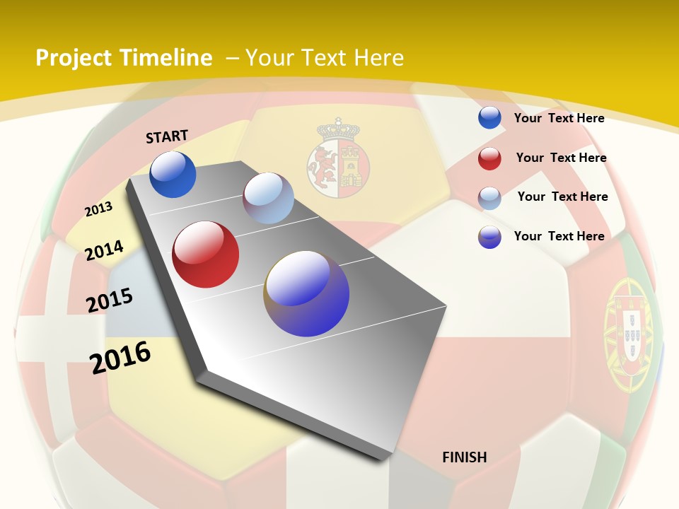 National England White Background PowerPoint Template