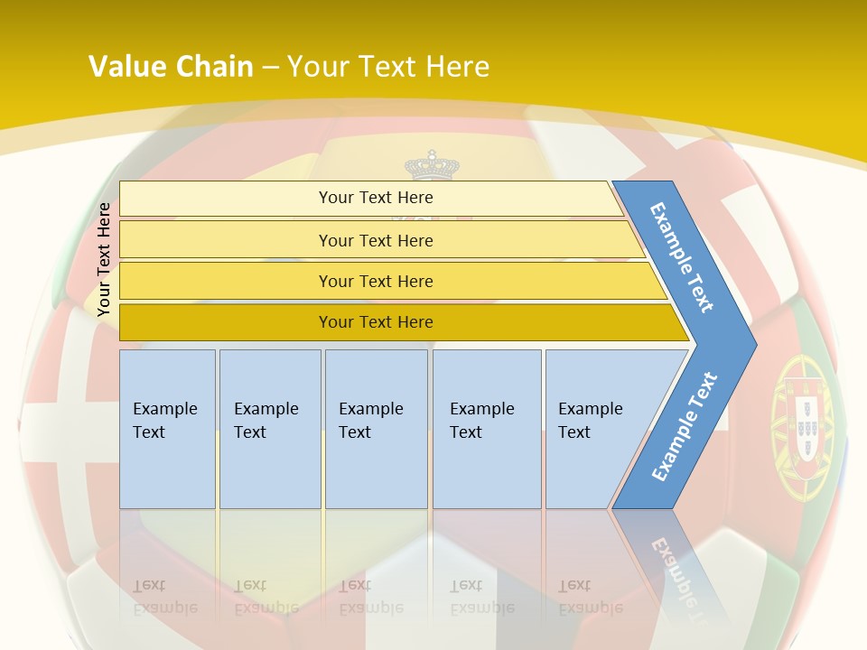 National England White Background PowerPoint Template