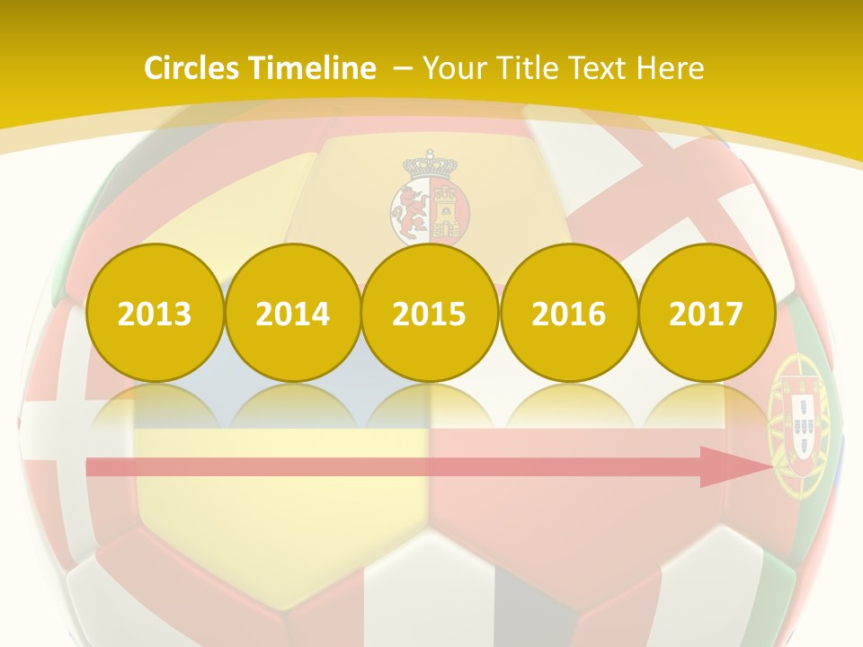 National England White Background PowerPoint Template