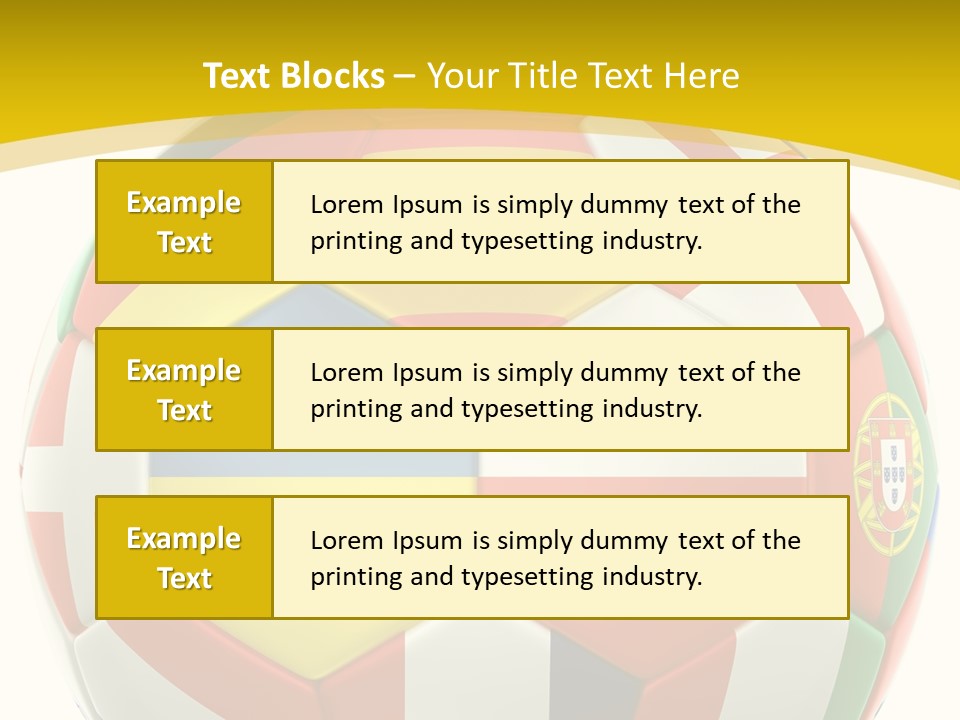 National England White Background PowerPoint Template