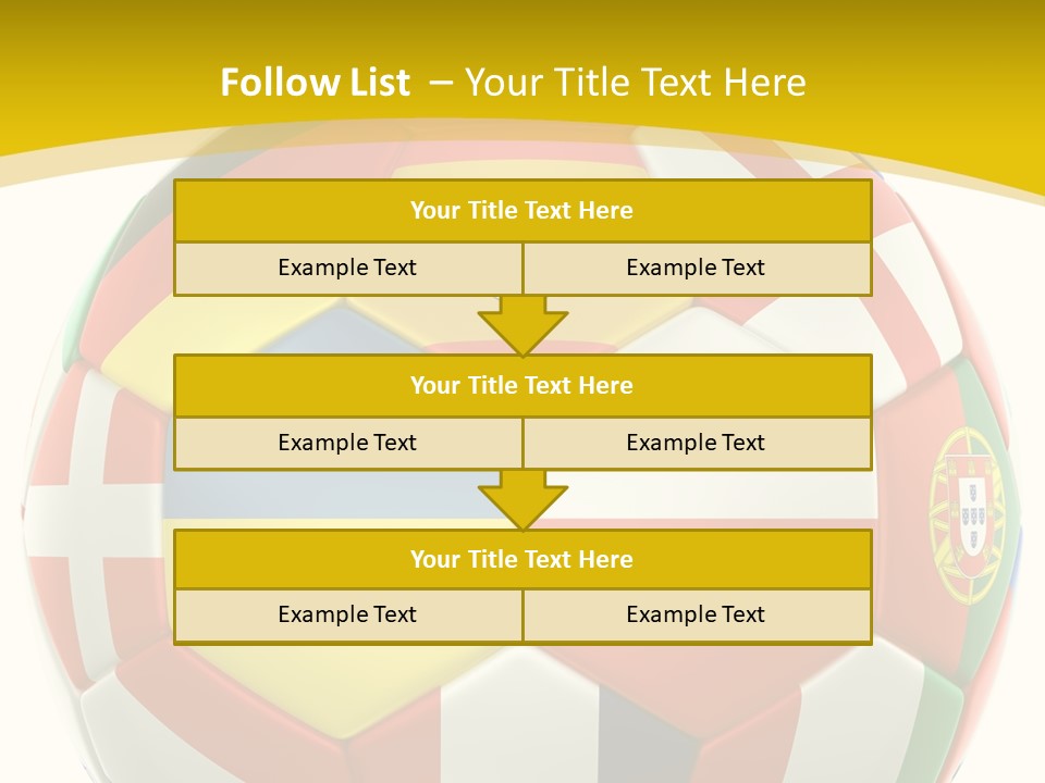 National England White Background PowerPoint Template