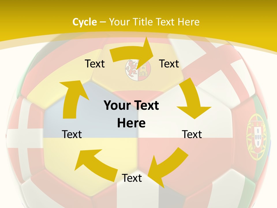 National England White Background PowerPoint Template