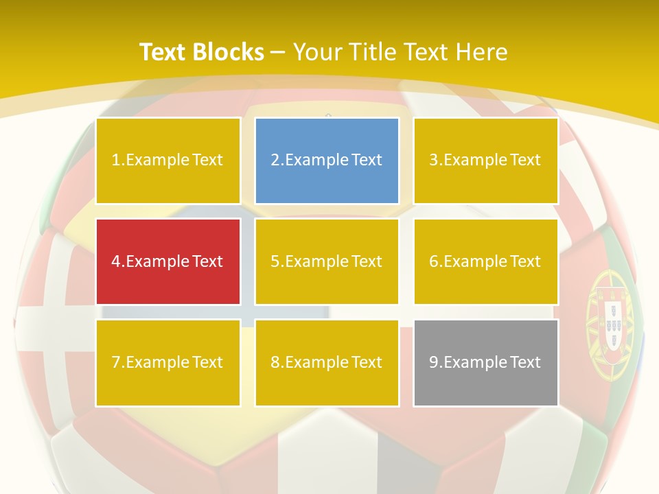 National England White Background PowerPoint Template