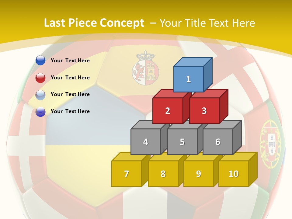 National England White Background PowerPoint Template