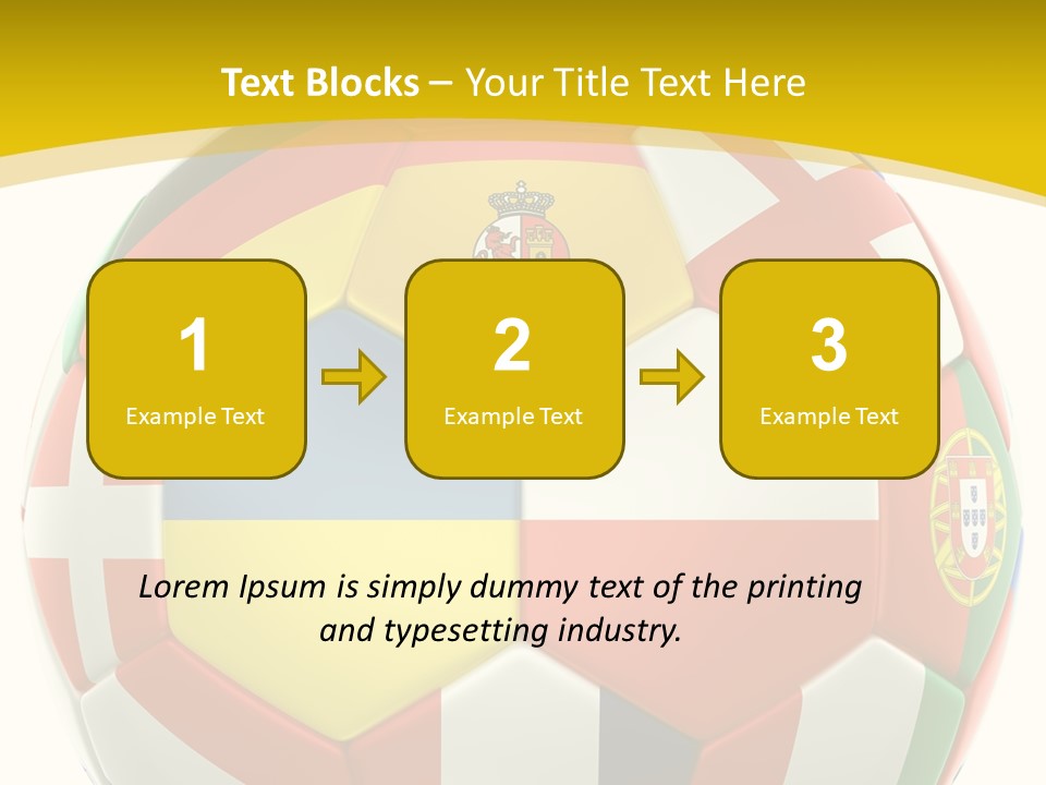 National England White Background PowerPoint Template