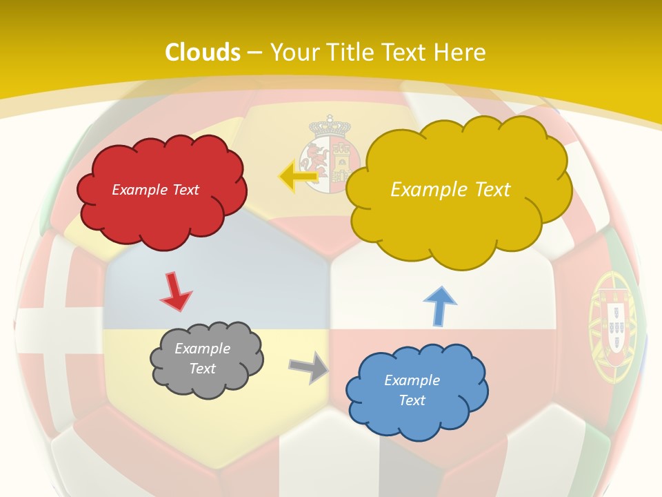National England White Background PowerPoint Template