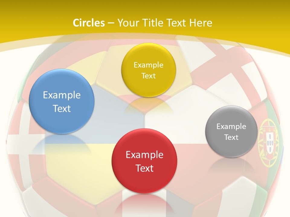 National England White Background PowerPoint Template