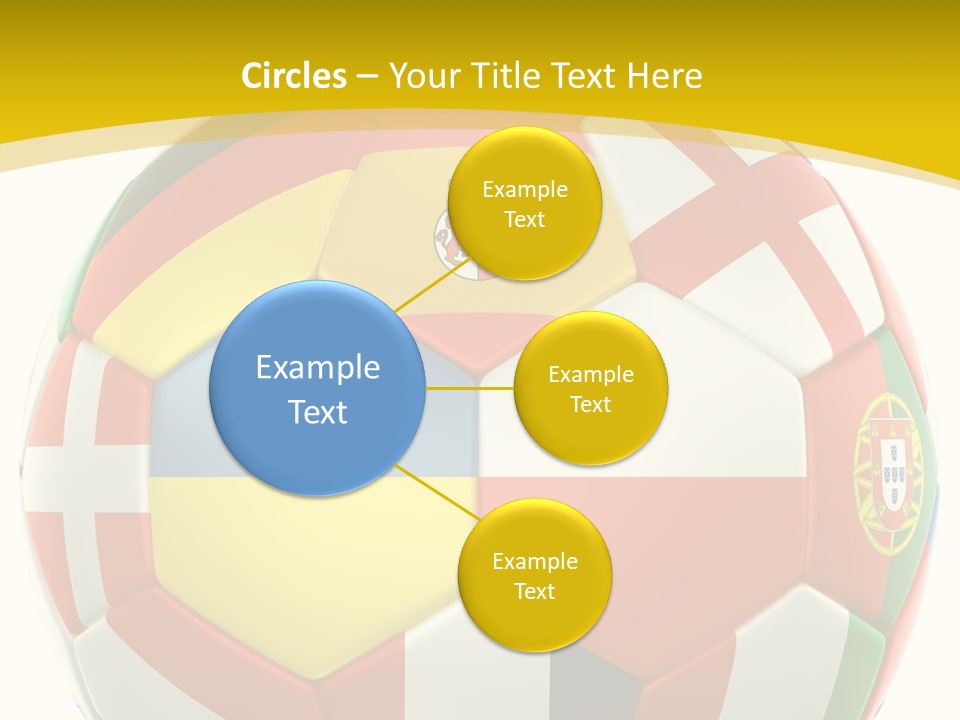 National England White Background PowerPoint Template