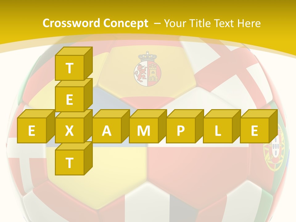 National England White Background PowerPoint Template