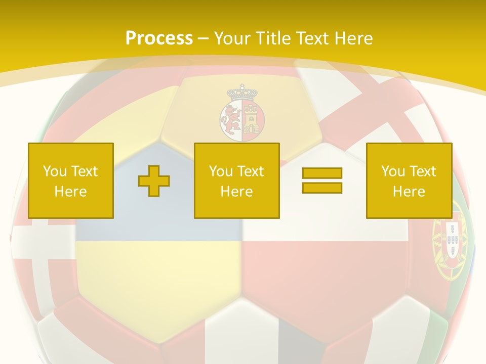 National England White Background PowerPoint Template