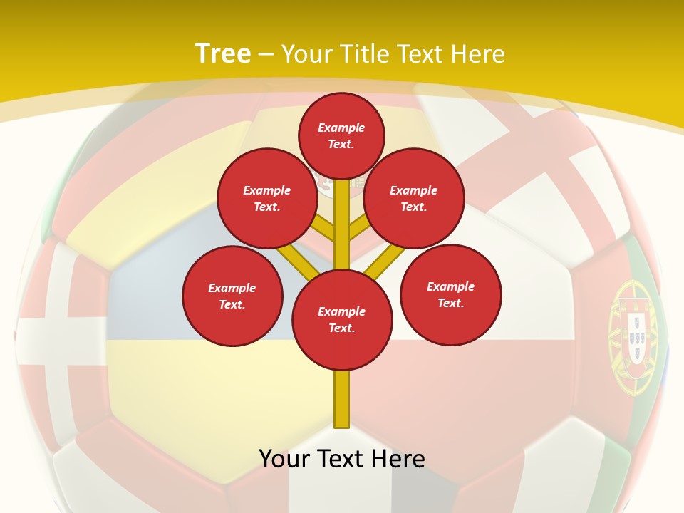 National England White Background PowerPoint Template