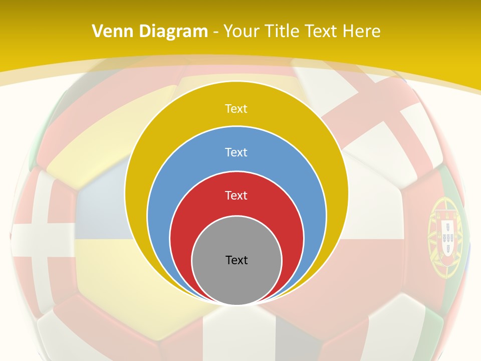 National England White Background PowerPoint Template