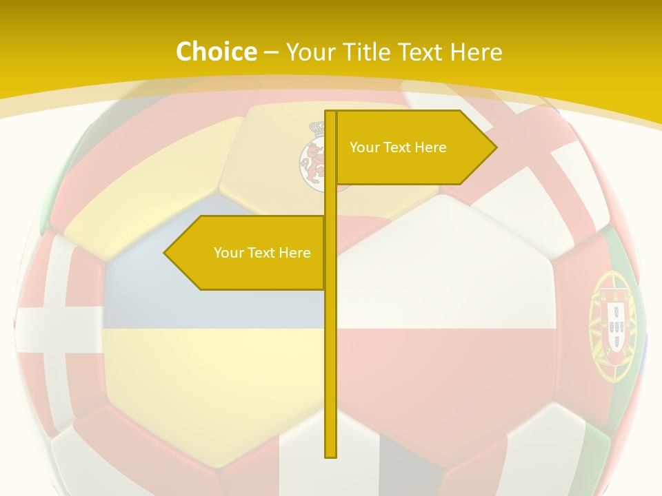 National England White Background PowerPoint Template