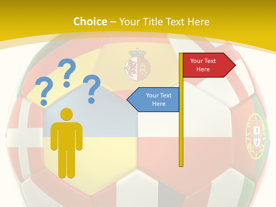 National England White Background PowerPoint Template